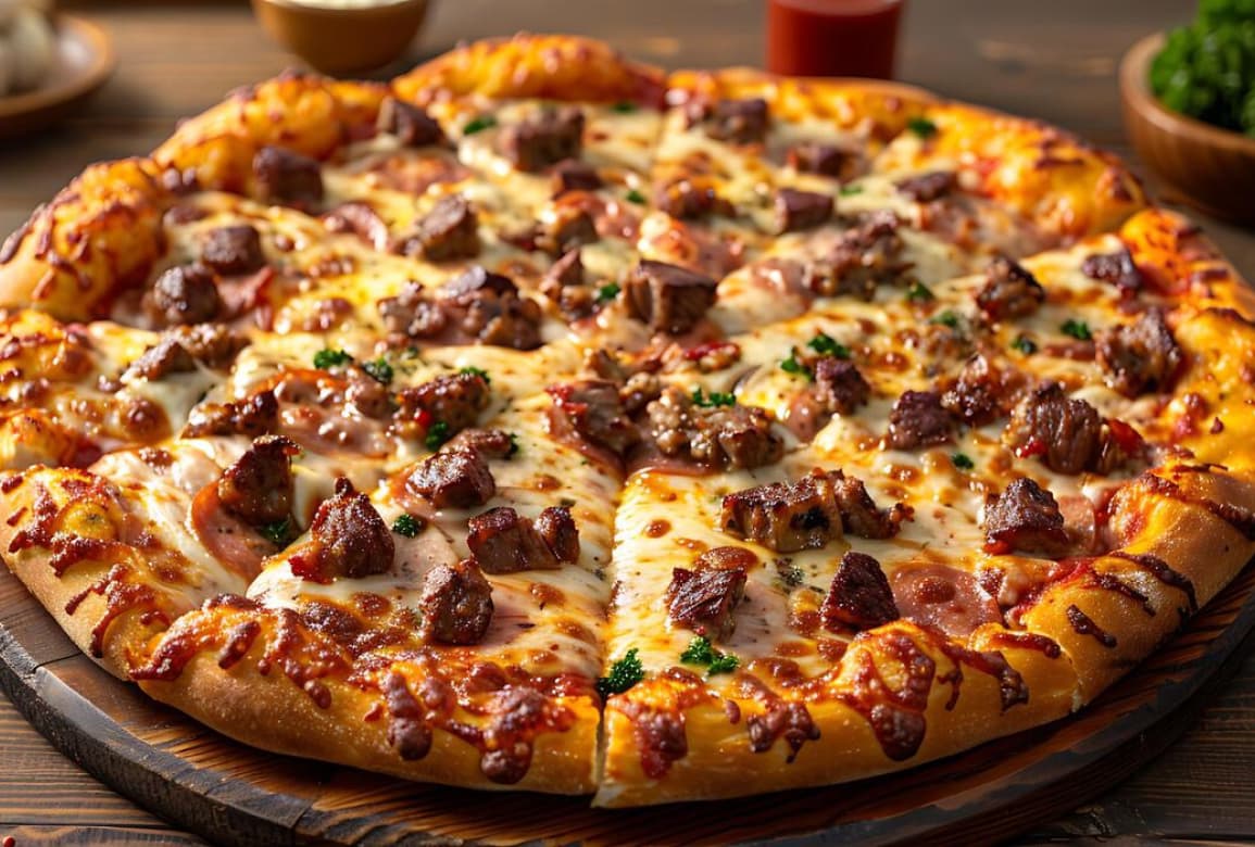 Whole Meat Pizza